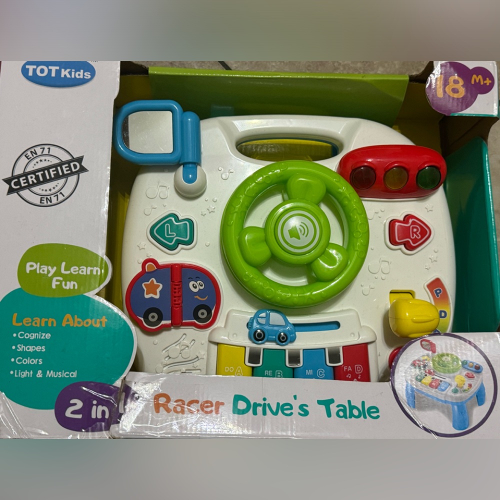Race Drive's Table Learning Toy